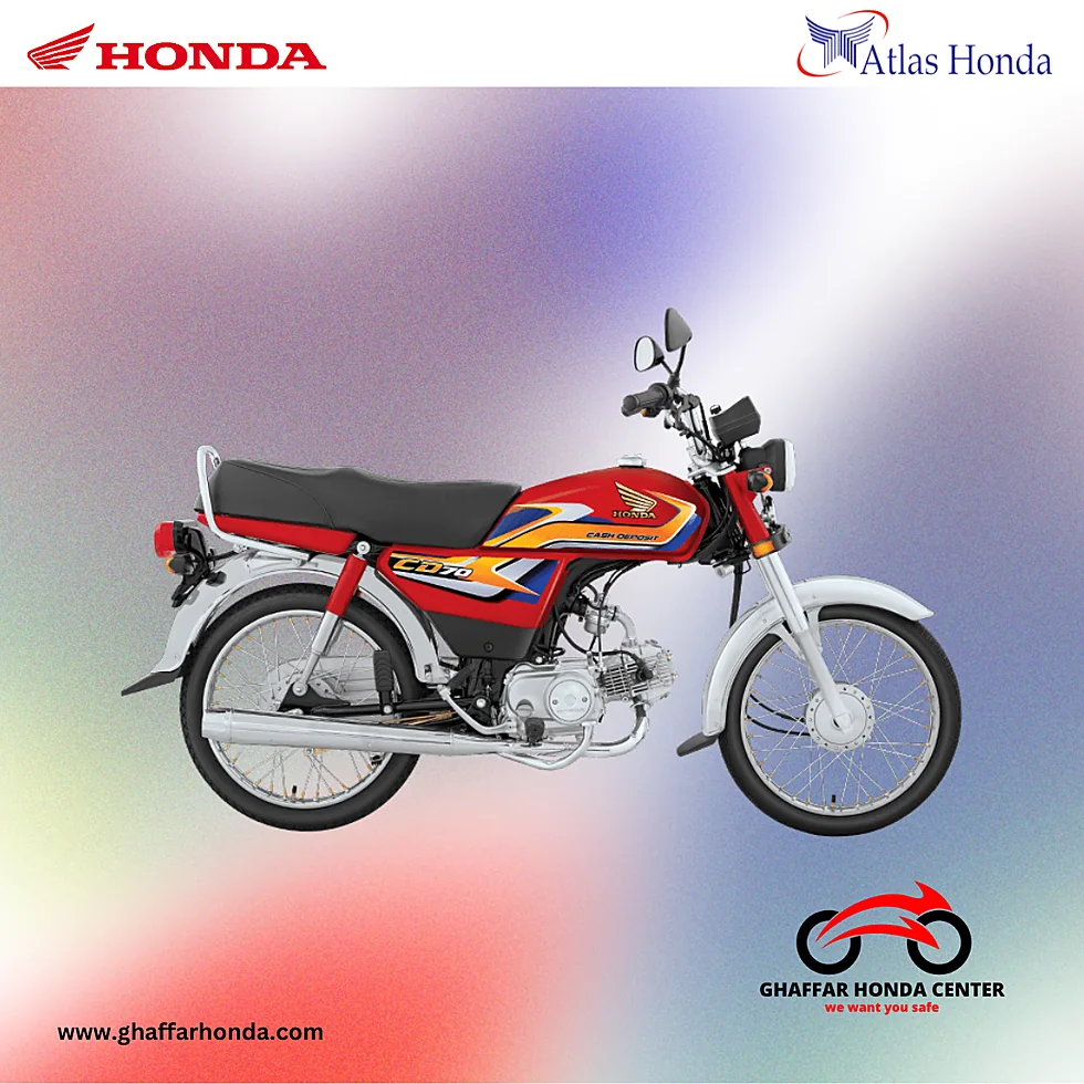 Atlas Honda CD 70 red model